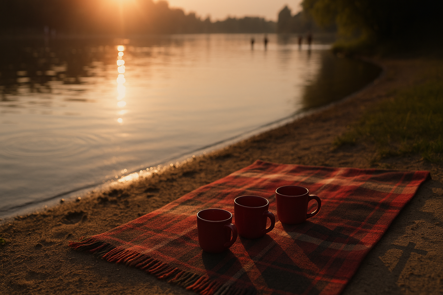 Sfeerbeeld bij het water (Leven met Jezus)