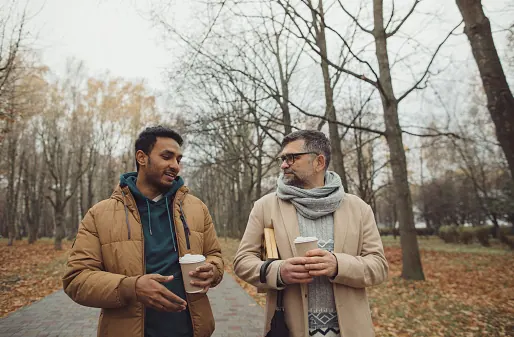 Broeders in een eerlijk gesprek